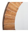 ATMOSPHERA - Grand Miroir mural en Bois de Sapin D 83 cm - vignette