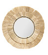 ATMOSPHERA - Lot de 3 Miroirs en Raphia et Verre - vignette