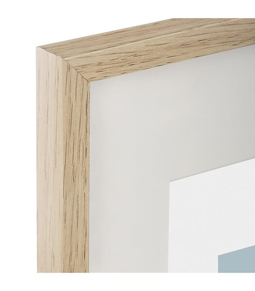 ATMOSPHERA - Cadre photo en Bois Naturel pour Photo 13 x 18 cm - large