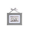 ATMOSPHERA - Cadre photo en Bois avec Ruban  pour photo 17 x 12 cm - vignette