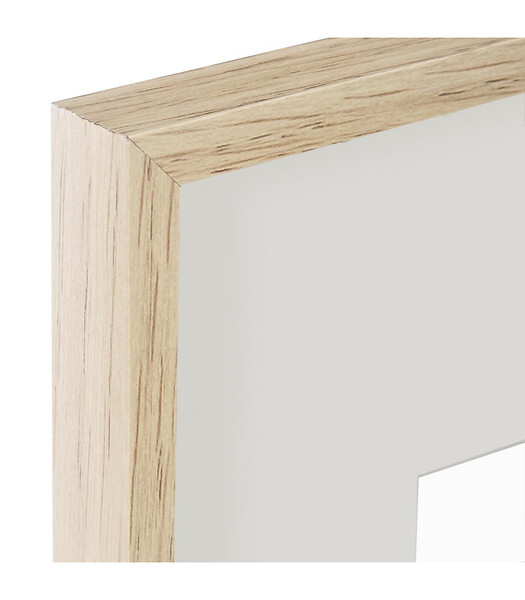 ATMOSPHERA - Cadre photo en Bois Naturel pour Photo 21 x 30 cm - large