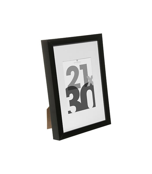 ATMOSPHERA - Cadre photo en Bois Noir pour Photo 21 x 30 cm - large