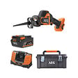 AEG - Pack AEG 18V - Scie sabre Subcompact Brushless 23 mm - Batterie 4.0 Ah - Chargeur - Caisse de rangement - vignette