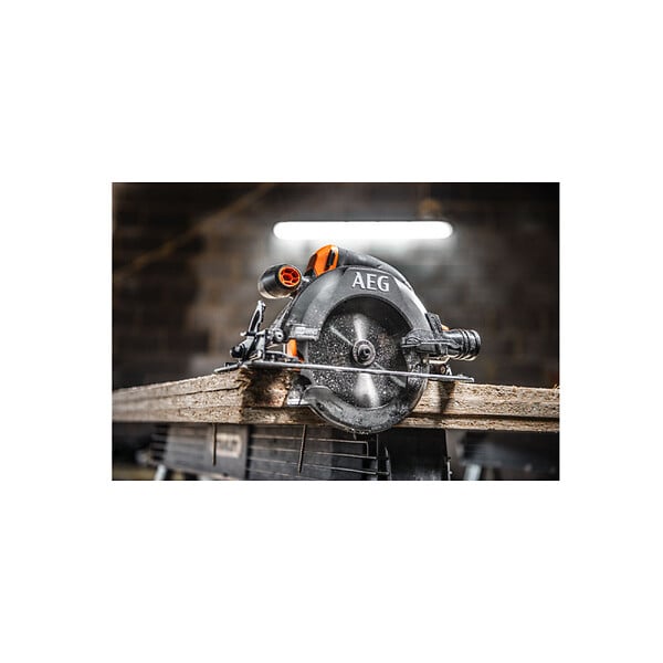 AEG - Pack AEG 18V - Scie circulaire Subcompact Brushless 165 mm - Batterie 4.0 Ah - Chargeur - large