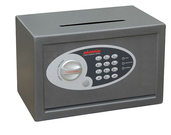 PHOENIX SAFE - Coffre Fort De Dépôt Vela Ss0801ed - large