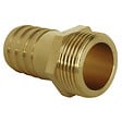 SOMATHERM FOR YOU - Raccord cannelé droit - Mâle 1/2" pour tuyau d'arrosage Ø15mm - vignette