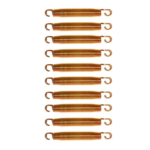 KANGUI - KANGUI Lot de 10 ressorts Gold 165mm pour trampoline de jardin - large