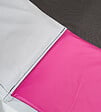 KANGUI - KANGUI Coussin de protection trampoline Ø 430 cm - Rose et Gris - vignette