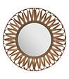 ATMOSPHERA - Grand Miroir mural en Bambou D 93 cm - vignette