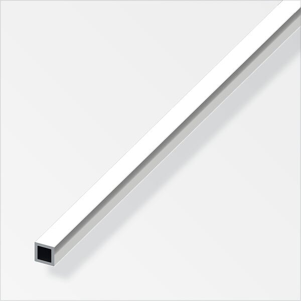 ALFER - Tube carré 10x10 alubrillant1m - large