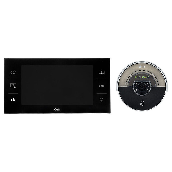 OTIO - Portier vidéo VisiHome avec mémoire interne - 2 fils - Otio - large