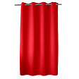 C MA DECO - Rideau occultant 8 oeillets 140x180cm rouge - vignette