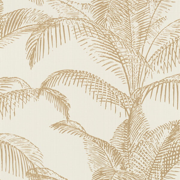 RASCH - Papier peint vinyle grainé sur intissé motif tropico amazonia bleu - large