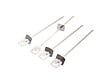 JARDIDECO - Lot de 4 brochettes en inox Grill+® - Char-Broil - vignette