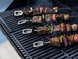 JARDIDECO - Lot de 4 brochettes en inox Grill+® - Char-Broil - vignette
