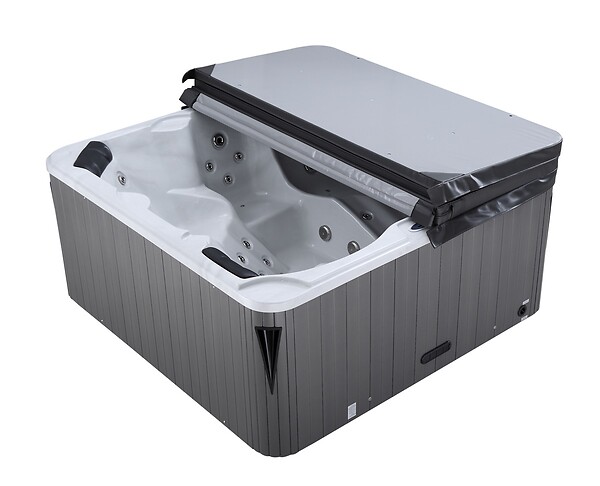 WATERCLIP - Spa Rigide 5 Places - 200 X 200 X 95 Cm Luxa - large
