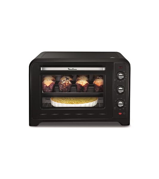 MOULINEX - four chaleur tournante 60l 2200w noir - yy2917fb - large