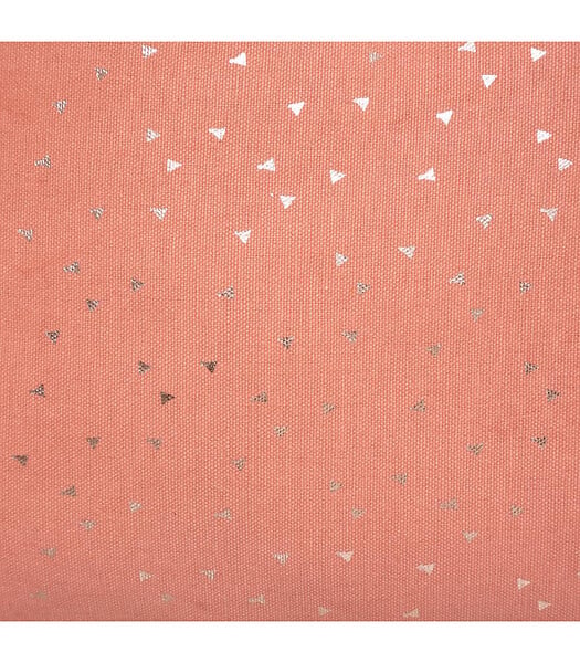 ATMOSPHERA - Coussin décoratif Étoile Berlingot Terracotta 40 x 40 cm - large
