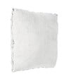 ATMOSPHERA - Coussin déhoussable en Fourrure Bouclée Gris clair  45 x 45 cm - vignette