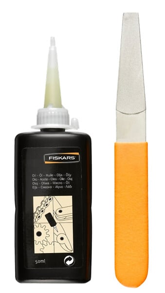 FISKARS - Kit d'entretien pour outils de coupe - large