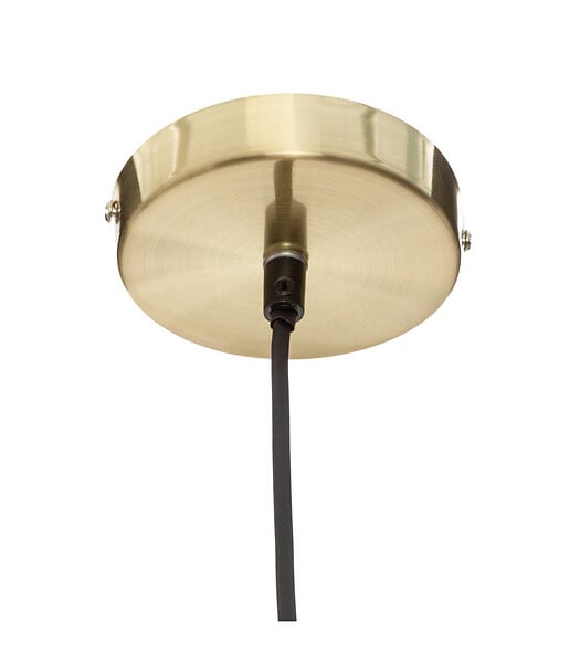 ATMOSPHERA - Luminaire Suspension Boule en Verre Blanc D 20 cm - large
