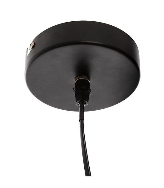 ATMOSPHERA - Luminaire Suspension en Métal filaire Noir D 58 cm - large