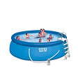 INTEX - Piscine autoportante - Ronde -  Tapis bâche epurateur - D457cm - vignette
