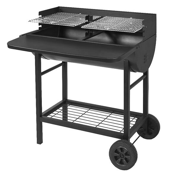 ROBBY - barbecue à charbon 71x35.5cm avec chariot - smoker one - large