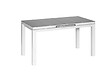 MOREL - Table de jardin Ibiza - Aluminium - Gris perle - 10 personnes - vignette