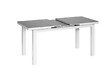 MOREL - Table de jardin Ibiza - Aluminium - Gris perle - 10 personnes - vignette