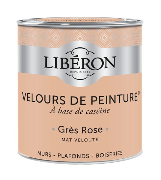 LIBERON - Velours de peinture - Grès rose - Mat - 0,5L - large