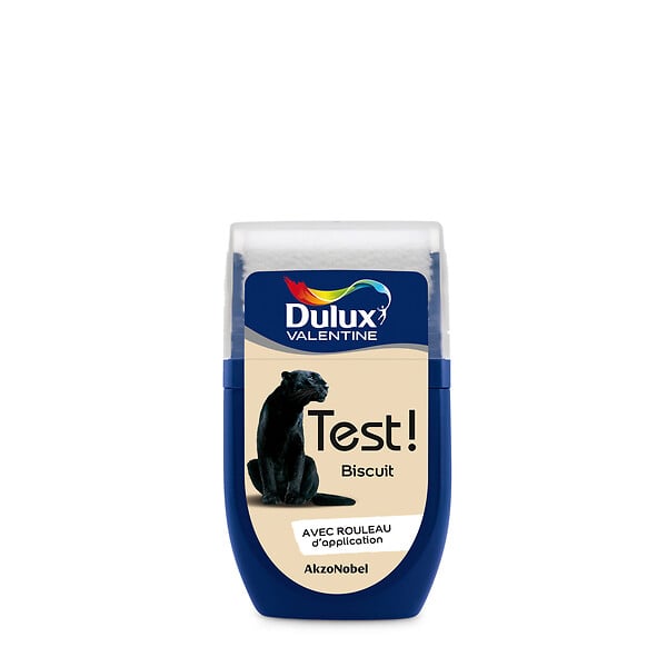 DULUX VALENTINE - Testeur de peinture - Biscuit - Satin - 30ml - large