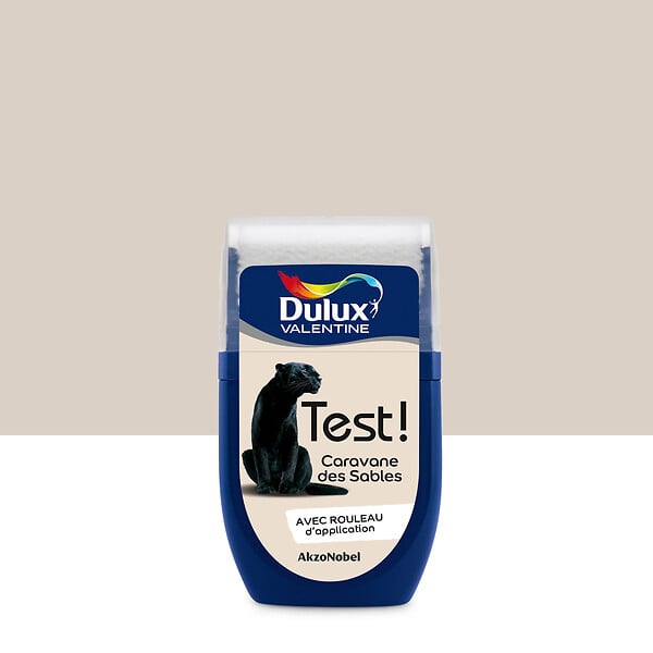 DULUX VALENTINE - Testeur de peinture - Caravane des Sables - Satin - 30ml - large