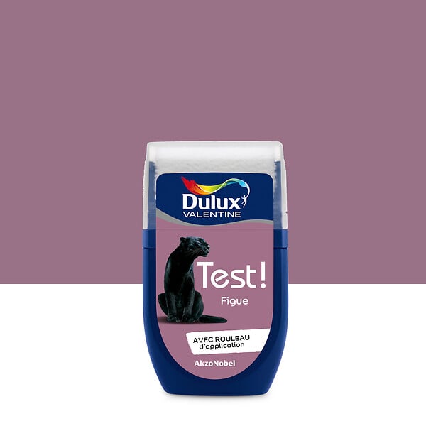 DULUX VALENTINE - Testeur de peinture - Figue - Satin - 30ml - large