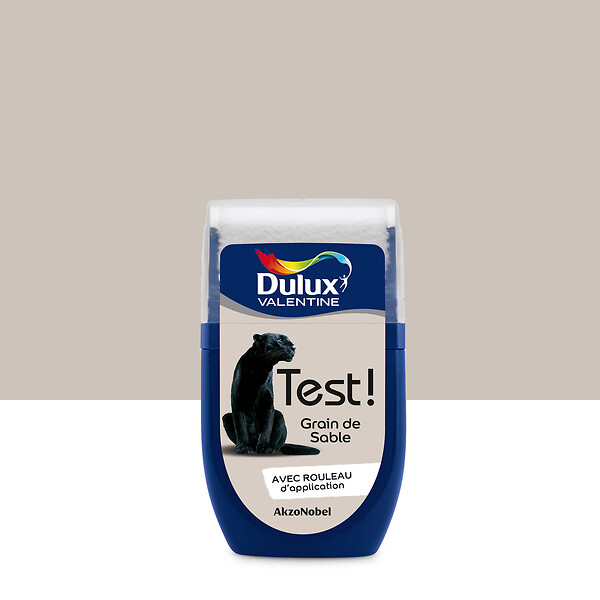 DULUX VALENTINE - Testeur de peinture - Grain de Sable - Satin - 30ml - large