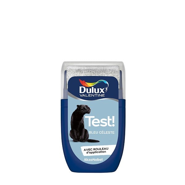 DULUX VALENTINE - Testeur peinture - Bleu Céleste - Satin - 30ml - large