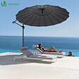 VOUNOT - Parasol deporte 3M Shanghai avec housse de protection gris - vignette