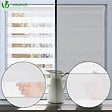 VOUNOT - Store enrouleur jour nuit double 80x150cm Blanc - vignette