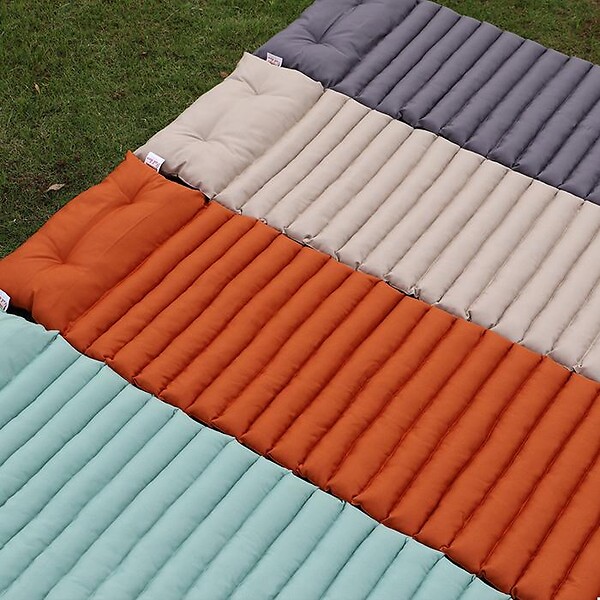 RED DECO - Lot de 2 matelas bain de soleil SORMIOU Gris Polyester 180x60CM - large