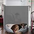 VOUNOT - Barriere de securite retractable 180cm gris - vignette