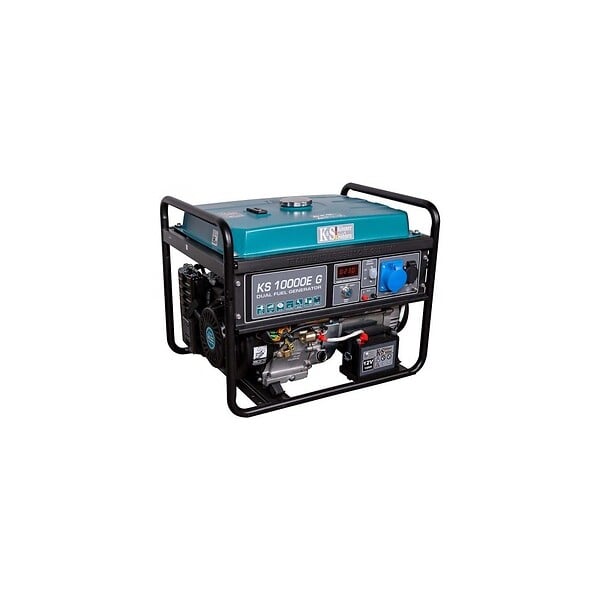 KONNER SOHNEN - Könner & Söhnen Groupe électrogène 8000W Gaz/Essence 230V KS10000EG - large