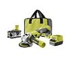 RYOBI - Ryobi - Meuleuse D'angle à Batterie 18v 4,0ah Li-ion Disque 115 Mm - R18ag-140s - vignette