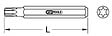 KS TOOLS - KS TOOLS - EMBOUT DE VISSAGE KS TORX 45 - ENTRAINEMENT 10 MM 975.2045 - vignette