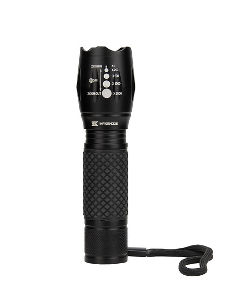 MC KENZIE - Lampe torche LED - Aluminium - 350Lm - large