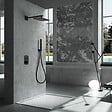 IMEX PRODUCTS - Kit de douche thermostatique encastré HIDRA noir mat - vignette