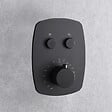 IMEX PRODUCTS - Kit de douche thermostatique encastré HIDRA noir mat - vignette