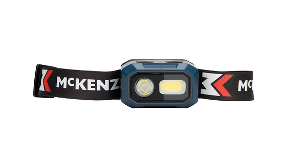 MC KENZIE - Lampe frontale - 300+180Lm - large