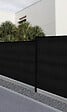 SYLWAY - Kit de lamelles occultantes bois composite, H. 1,53 x L.2,5 m, noir, SYLWAY - vignette