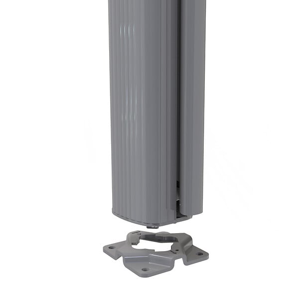 COTE STORE - Stores latéral paravent 1,6 x 3,5 m extérieur brise vue pour terrasse - Gris anthracite - large