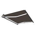 COTE STORE - Store banne manuel Demi coffre 2,5 x 2 m pour terrasse - Taupe - vignette